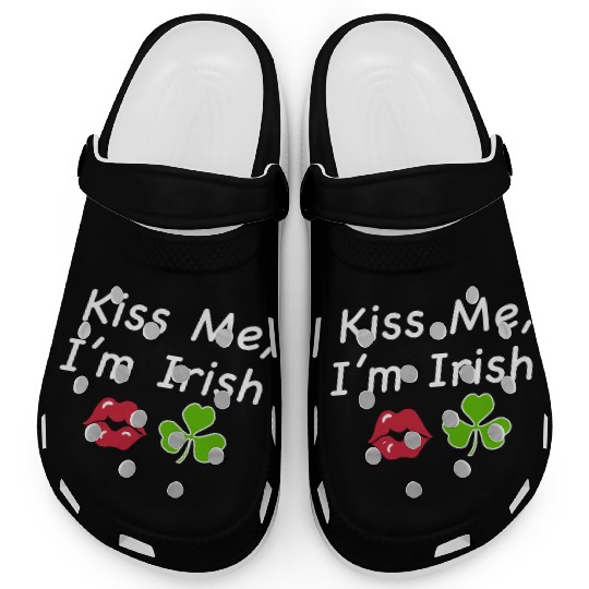 St Patricks Kiss Me I'm Irish Trendy Baby Clogs, Y2k