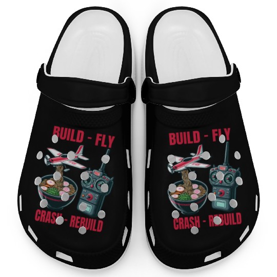 Funny Build Fly Crash Rebuild, Rc Planes And Ramen Clogs