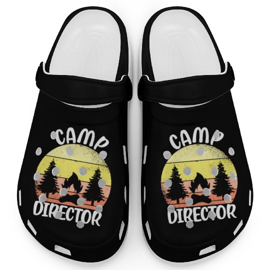 Counselor Camper Summer Camp Director Clogs