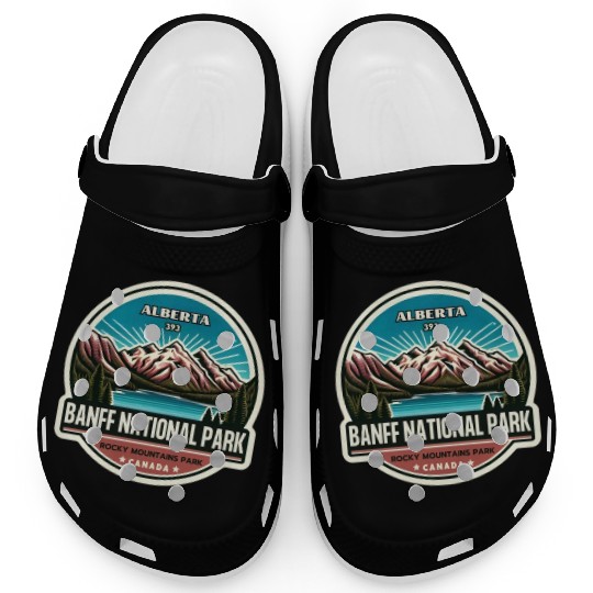 Banff National Park, Alberta Canada grizzly bears Clogs