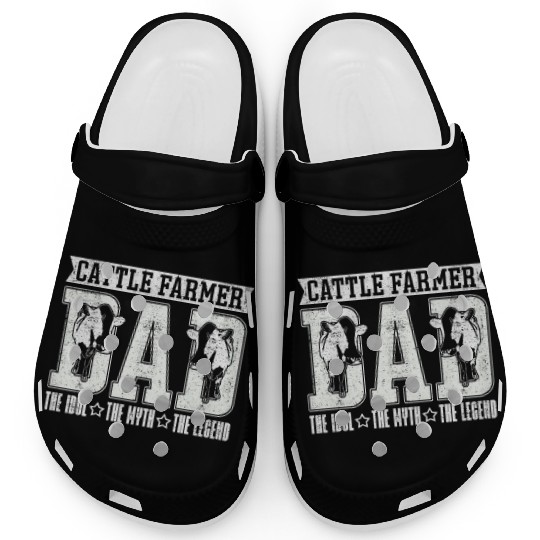 Cattle Farmer Dad The Idol The Myth Cattle Farming Clogs