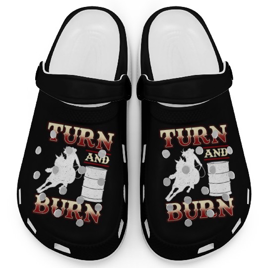 Barrel Racing Turn And Burn Clogs