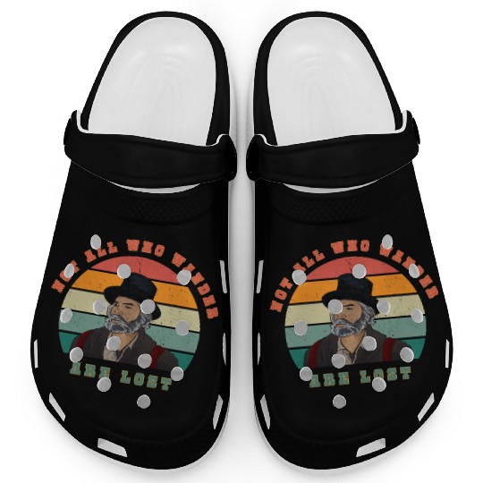 Not all who Wander are Lost Clogs