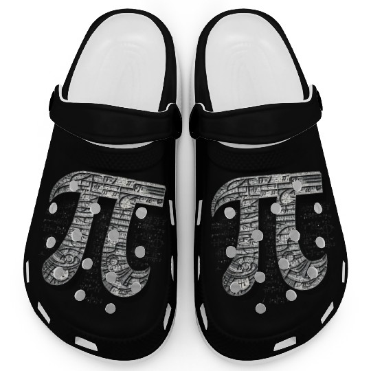Pi Day Nerd Geek Love Math Pi Symbol Kids Men Clogs