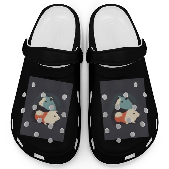 Guinea Pig 1 - Japanese Retro Art Clogs