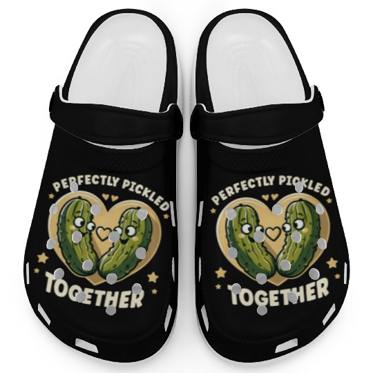 Pickle Lover Funny Pickle Dill pickle Pickled Clogs
