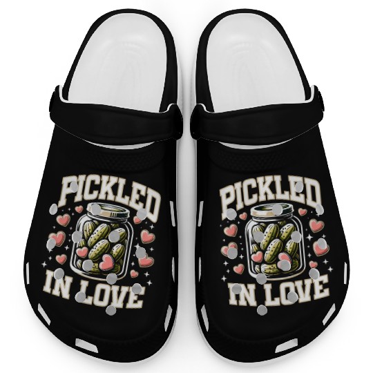 Pickle Lover Funny Pickle Dill pickle Pickled Clogs