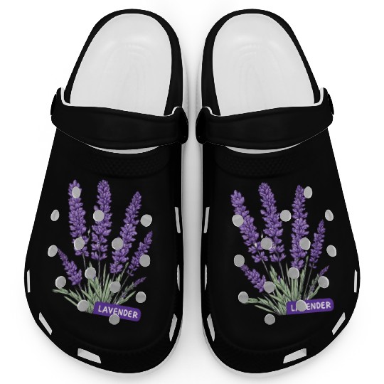 Lavender - Pot Label Clogs