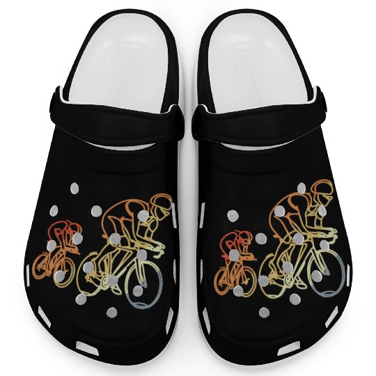 Cycling Retro Style Clogs