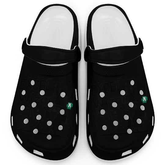 excel wizad funny accountant, bookkeeper and audit Clogs