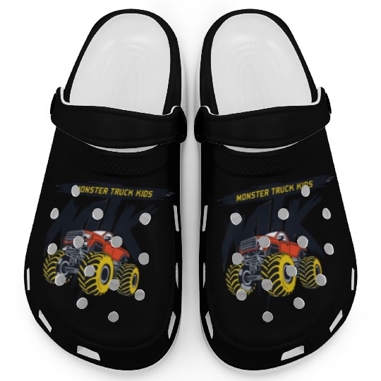 monster trucks kids Clogs