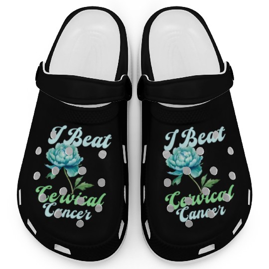 Cervical Cancer Awareness I Beat Cervical Cancer Clogs