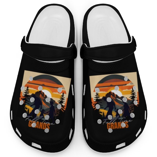 Full time Grands - Funny Grandparents Clogs