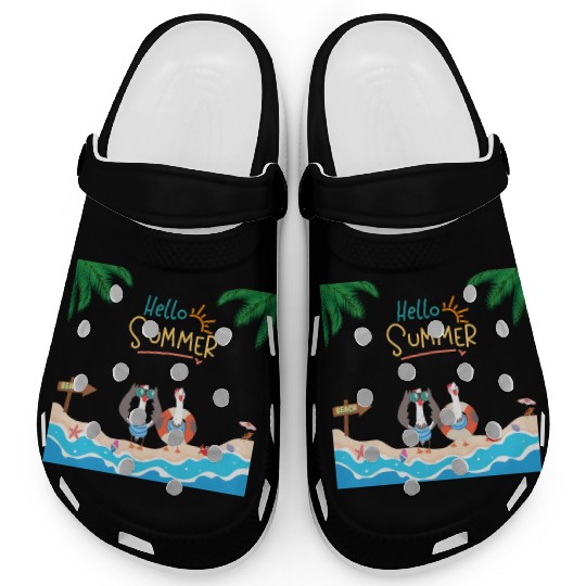 beach lobster Clogs