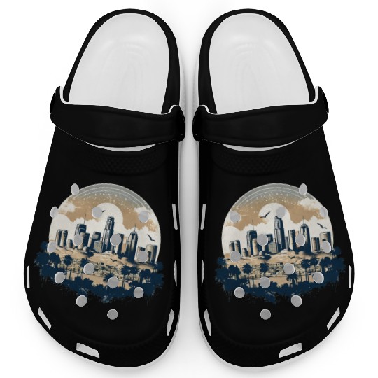 Los Angeles - City of Angels Clogs