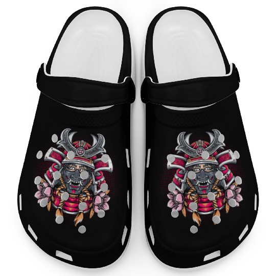 Samurai Girl Warrior Clogs