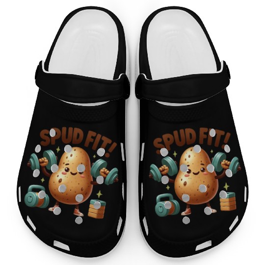 Spud Fit: Lifting Potato Gym Clogs