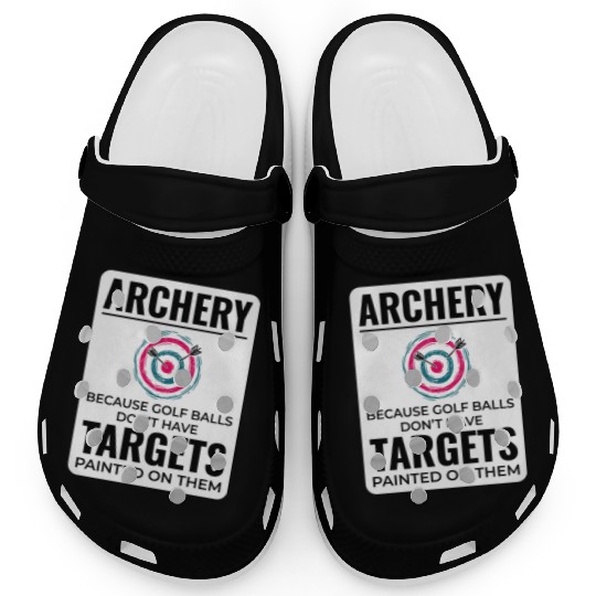 Archery Targets Archer Bullseye Shooting Sport Clogs