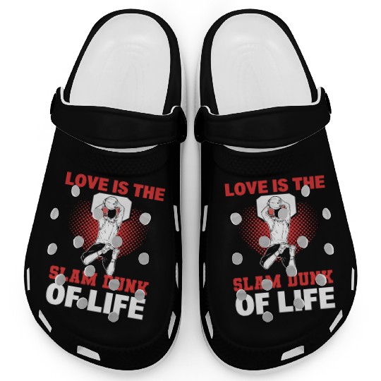 Basket Ball Couple Love Basketball Must Haves for Clogs