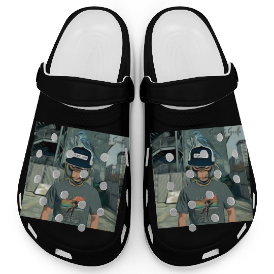 Gangsta Gorilla-Silverback Swanson Gorilla Wear Clogs