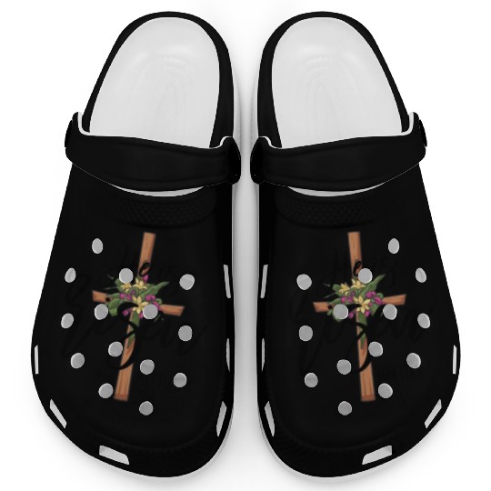 He Is Risen Matthew 28:6 Christian Jesus Is Risen Clogs