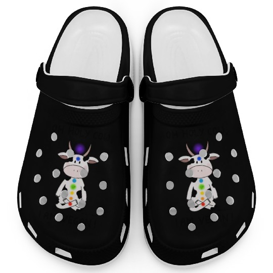 Oh Holy Cow, I Am Vegan Clogs