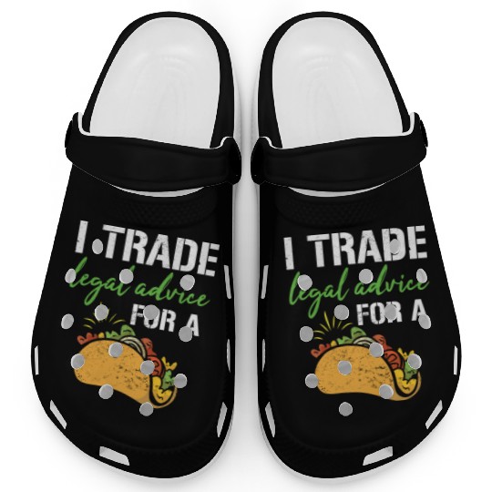 Tacolover law student lawyer Clogs