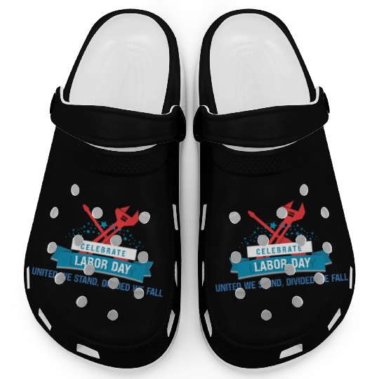 Labor Day Unity Design Clogs