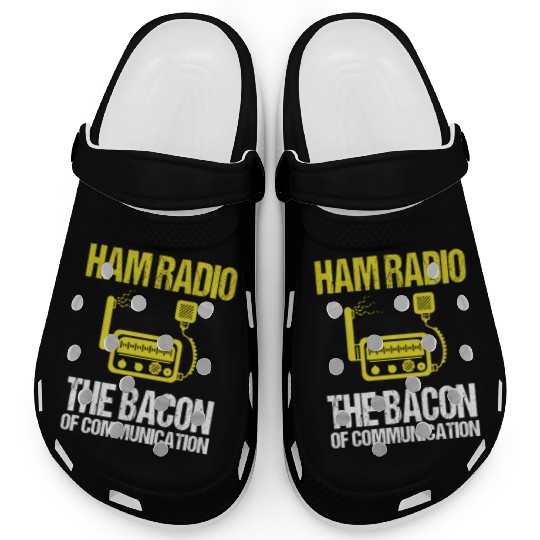 Ham Radio Bacon Amateur Radio Clogs