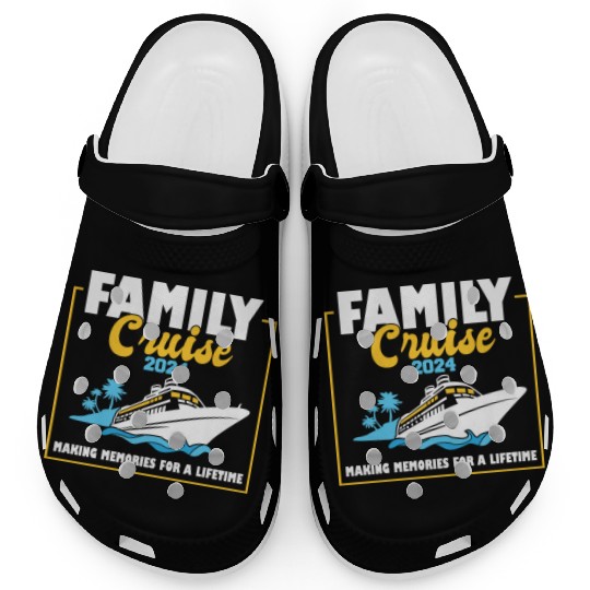 Family Cruise 2024 Voyage Cruising Tour Matching Clogs