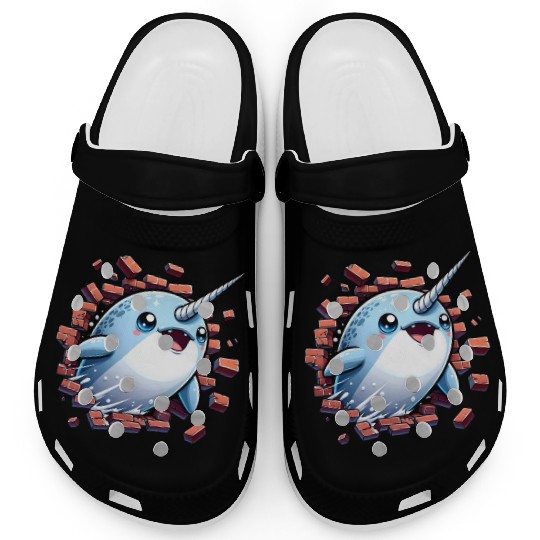 Narwhal Surprise Clogs