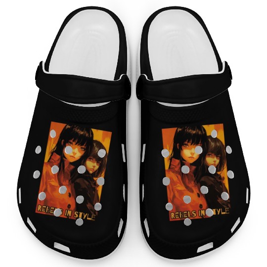 Rebels in Style: Anime Girls Clogs