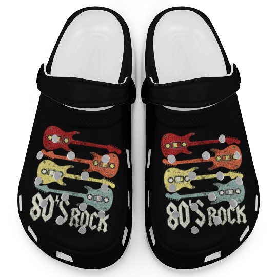 80s Rock Band Guitar Cassette Tape 1980s Clogs