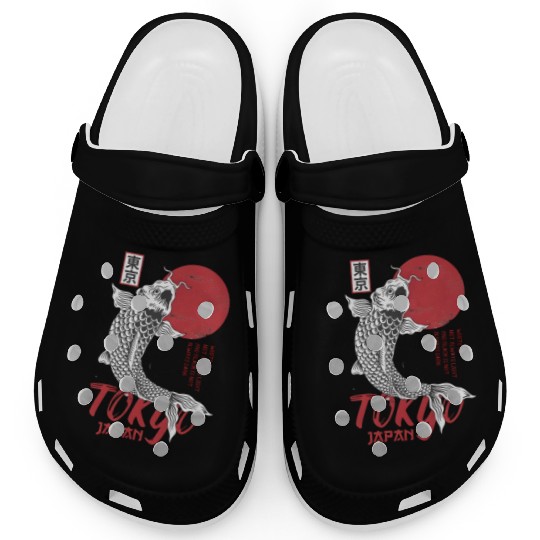 koi fish tokyo japan anime japanese Clogs