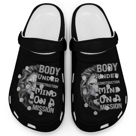 Fitness Lovers Funny Sayings Clogs