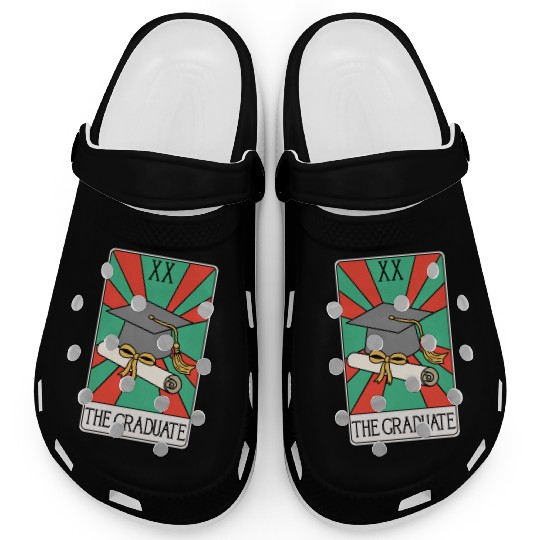 The Graduate - Funny Tarot Card Clogs
