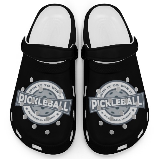 Pickleball – Spin It To Win It Clogs