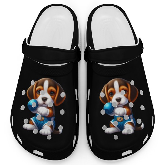 Muay Thai Beagle Clogs
