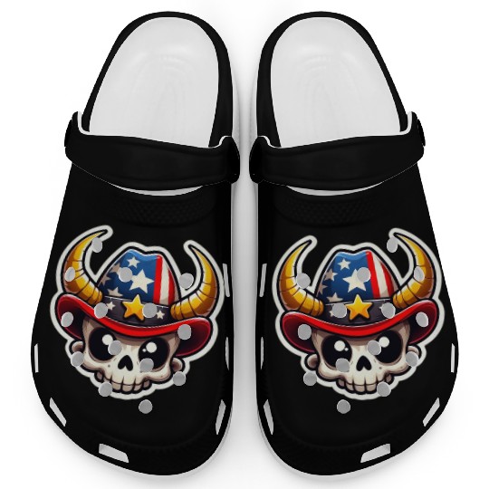 American Cowboy: Horned Skull, cowboy carter Clogs