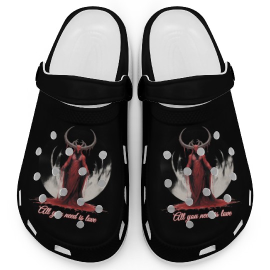 All You Need Is Love - Baphomet Clogs