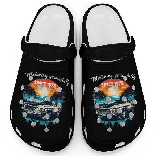 Maturing Gracefully Since 1978 Classic Car Clogs