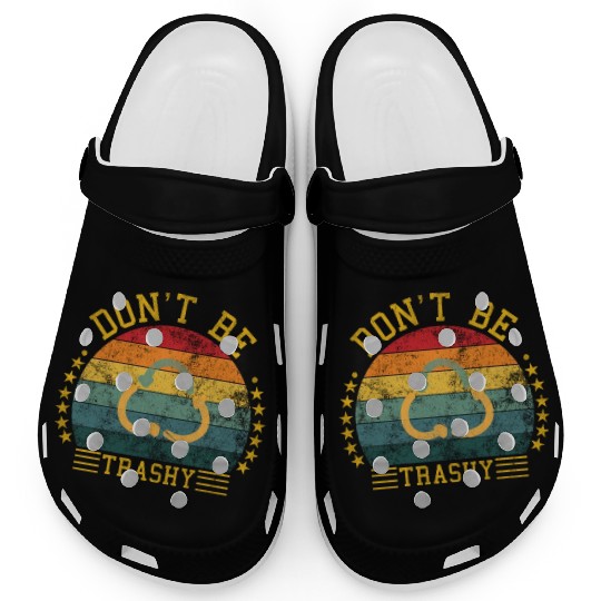 world wild save environment don't be trashy Clogs