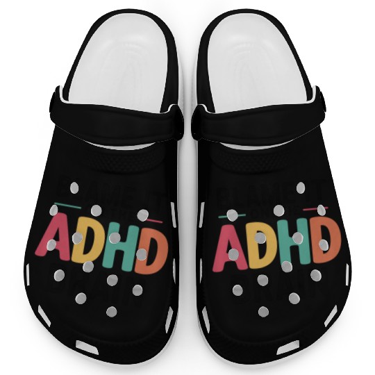 Embrace Neurodiversity Celebrate Adhd Awareness Clogs