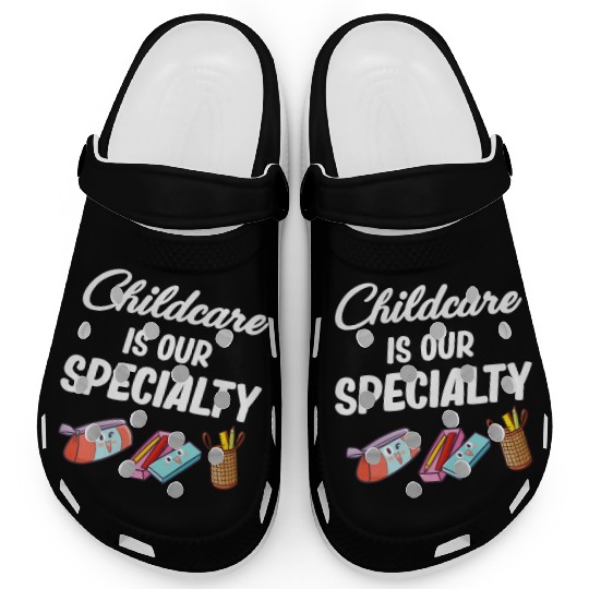 Childcare is our Speciality Daycare Teacher Clogs