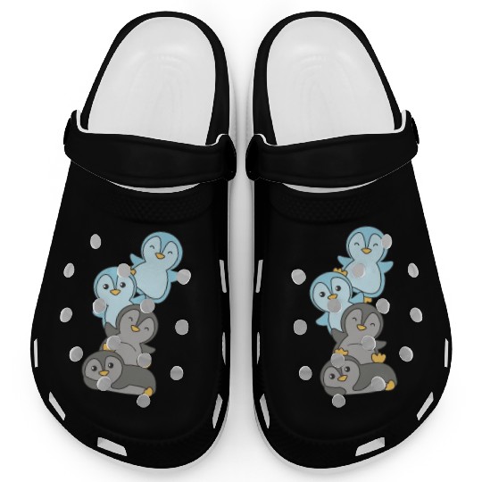 Car Flag Pride Lgbtq Cute Penguin Clogs