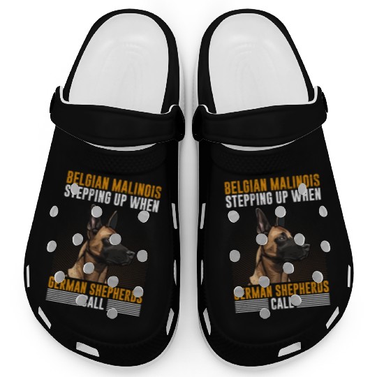 BELGIAN MALINOIS STEPPING UP WHEN SHEPHERDS CALL Clogs