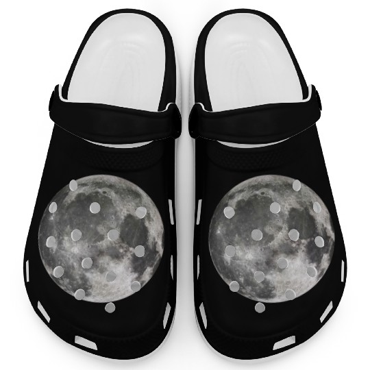 Cool Full Moon - Solar Eclipse, Moon Phases Totali Clogs