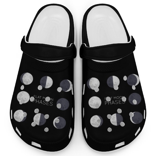 Cool Full Moon - Solar Eclipse, Moon Phases Total Clogs