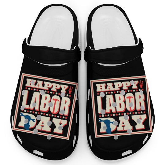 Happy Labor Day Holiday Greetings Clogs