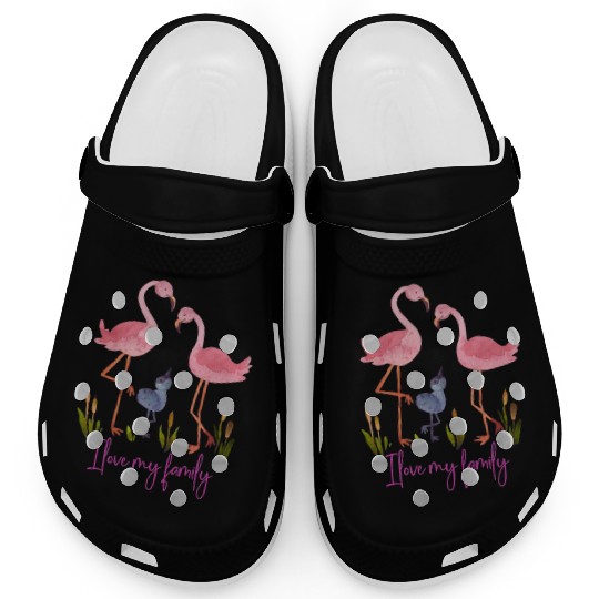 I LOVE MY FAMILY Clogs